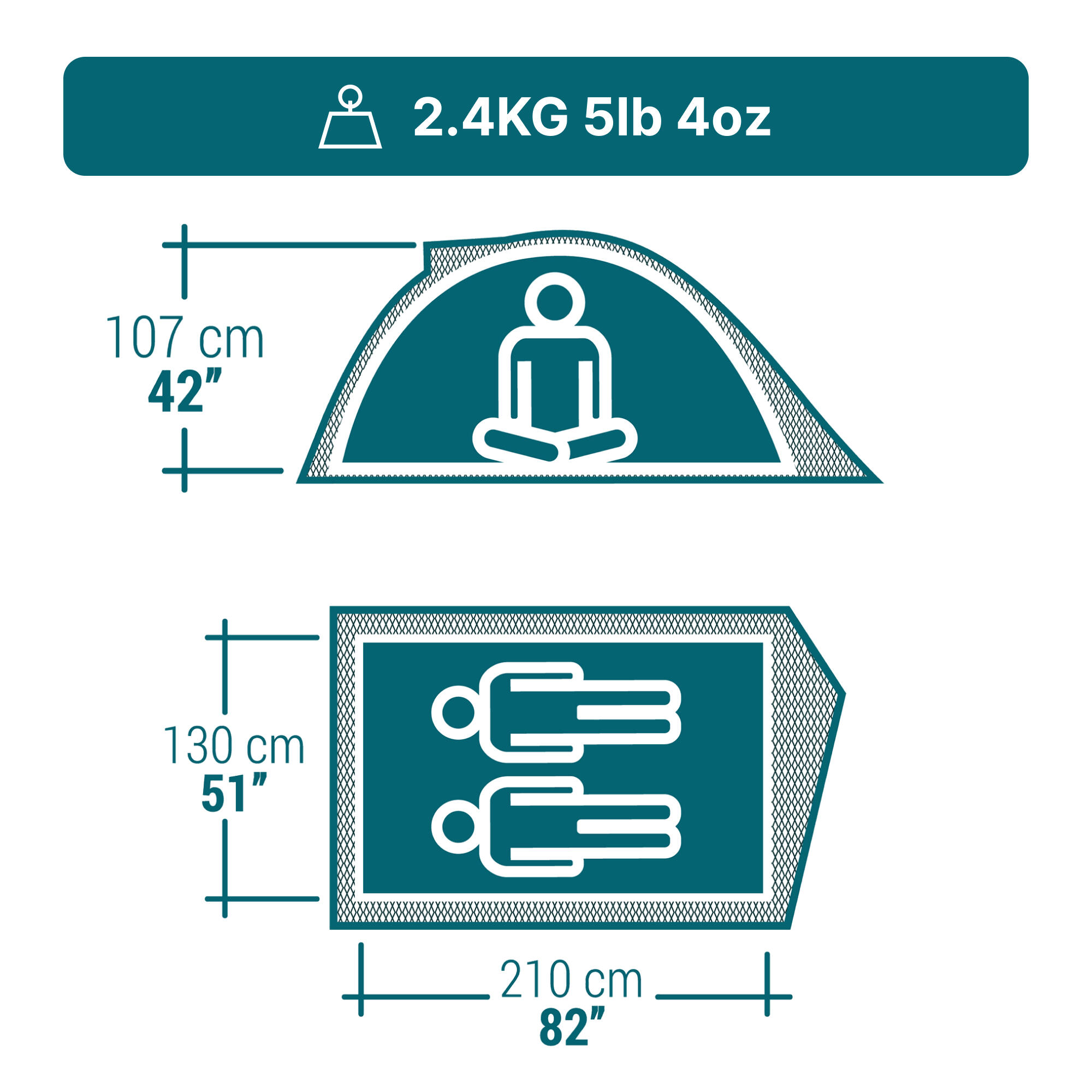 Camping Tent v4 view 3
